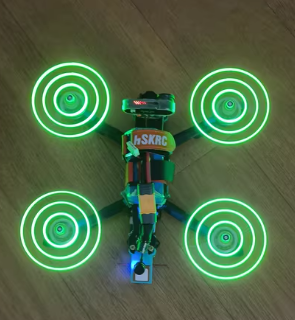 Rc Remo Hobby - 2 أزواج Gemfan 51433L 5.1 بوصة
