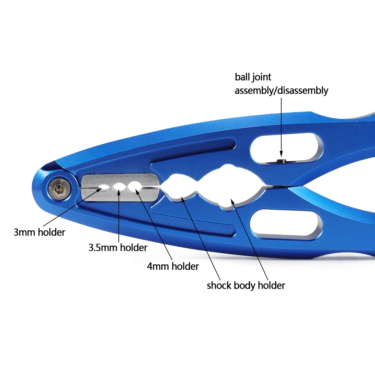 الألومنيوم كماشة باستخدام الحا - مراجعة Shock Absorber Rc وسعره