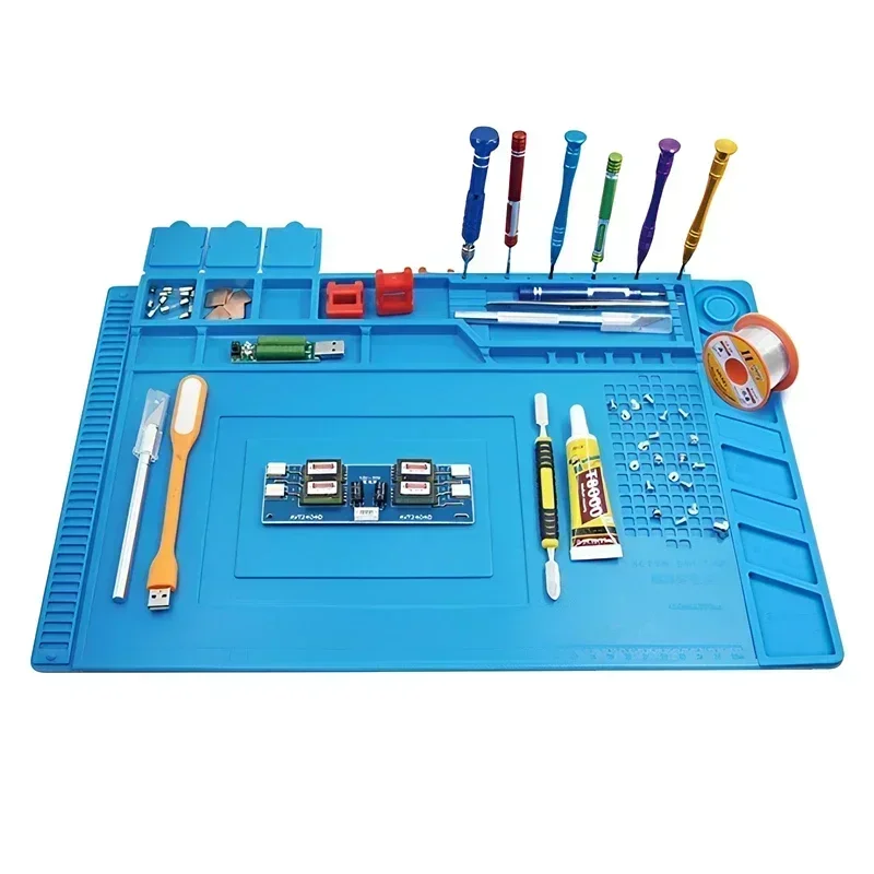 حصيرة مغناطيسية سيليكون إصلاح  - مراجعة Rc Hobby Work Mat وسعره