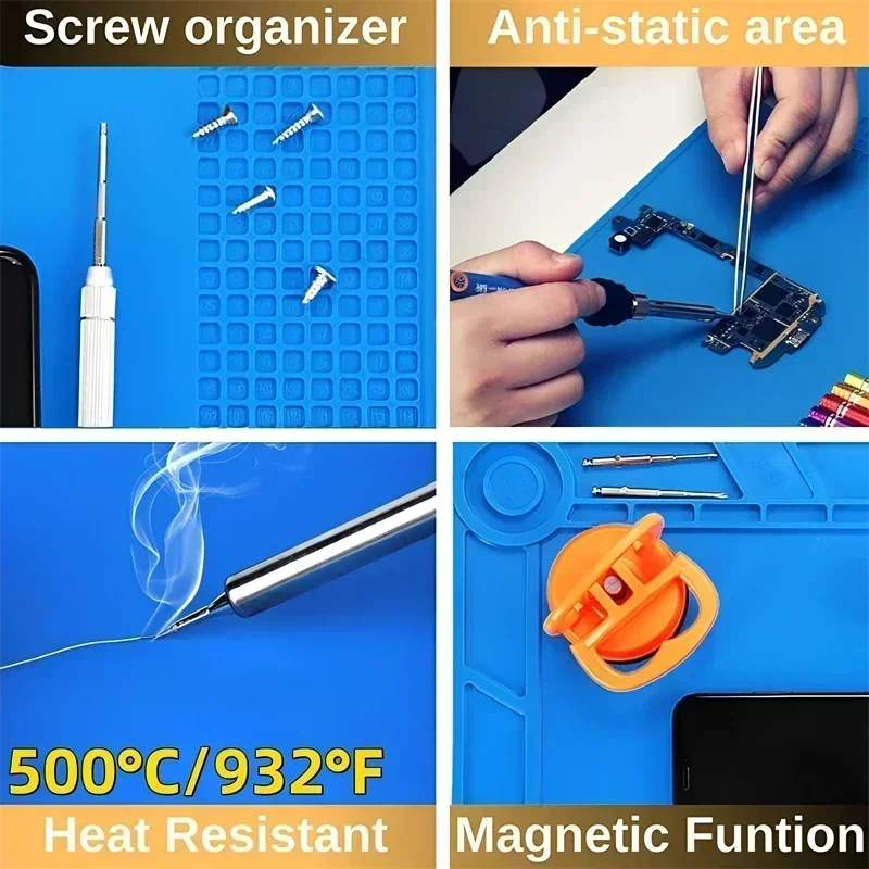 حصيرة مغناطيسية سيليكون إصلاح  - مراجعة Rc Hobby Work Mat وسعره