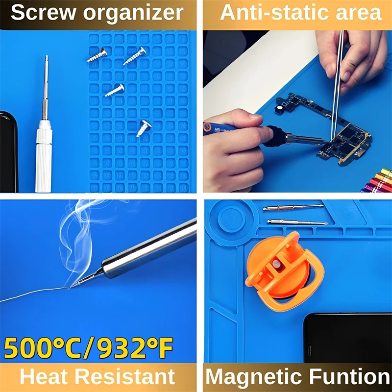 سيليكون لحام حصيرة ESD الاستات - مراجعة Rc Hobby Work Mat وسعره