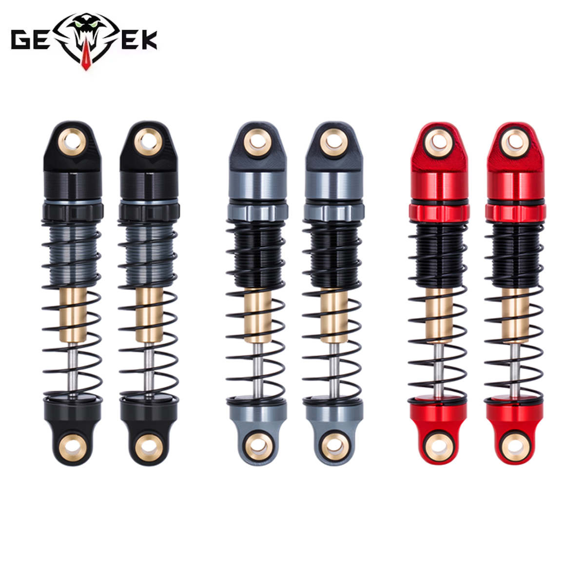 4 قطع من ممتصات الصدمات الألوم - مراجعة Shock Absorber Rc وسعره